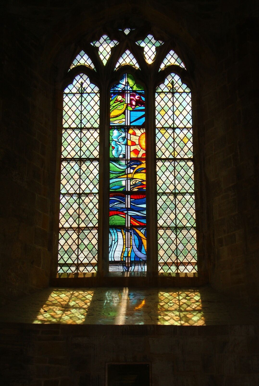 Caroline Chisholm Commemoration Window,Holy Sepulchre Church, Northampton