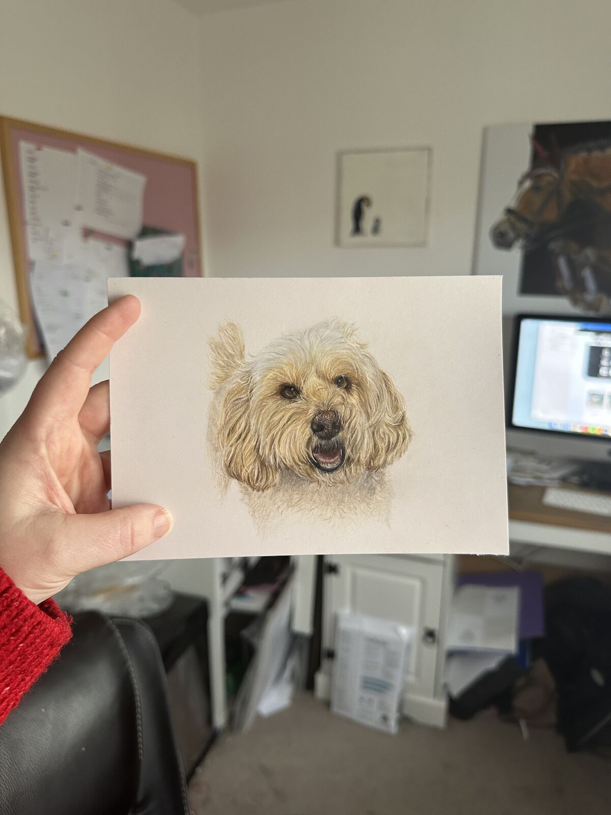 Coloured Pencil “mini” portrait