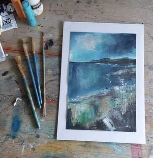 Painting artwork by Heidi Clawson
