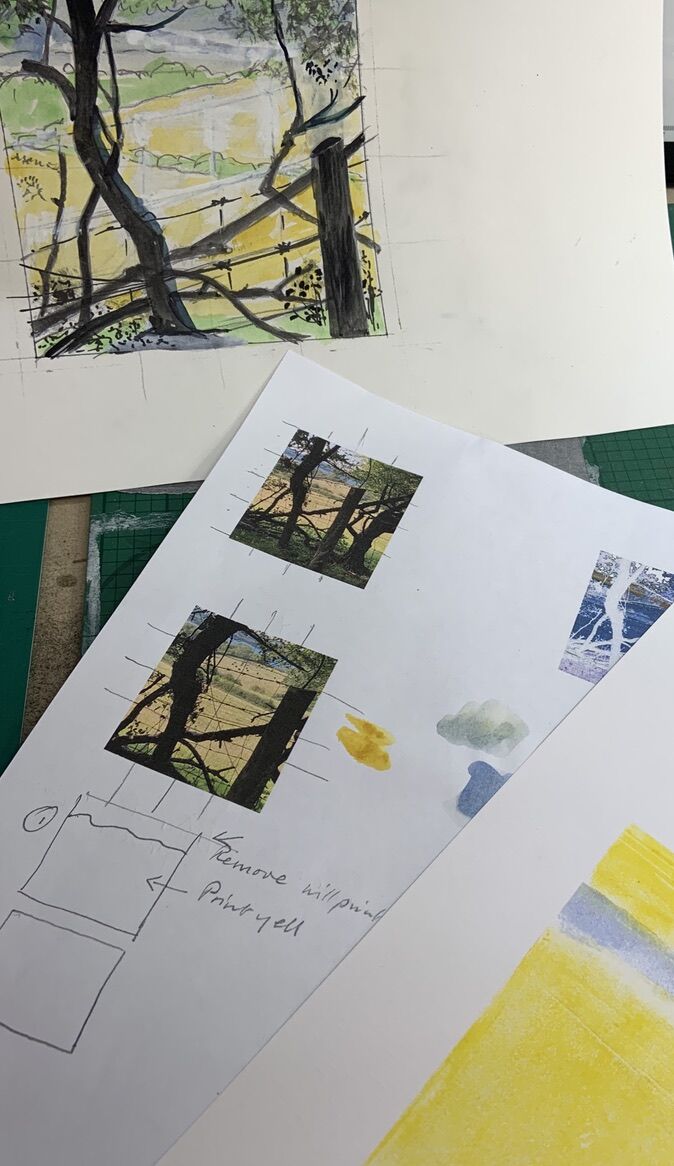 Work from your own drawing or photographs