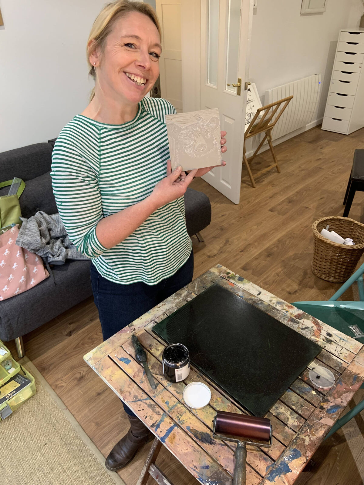 Lino Printing Workshop