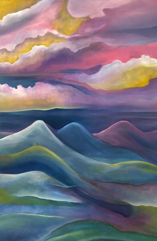 Over the Purple hills