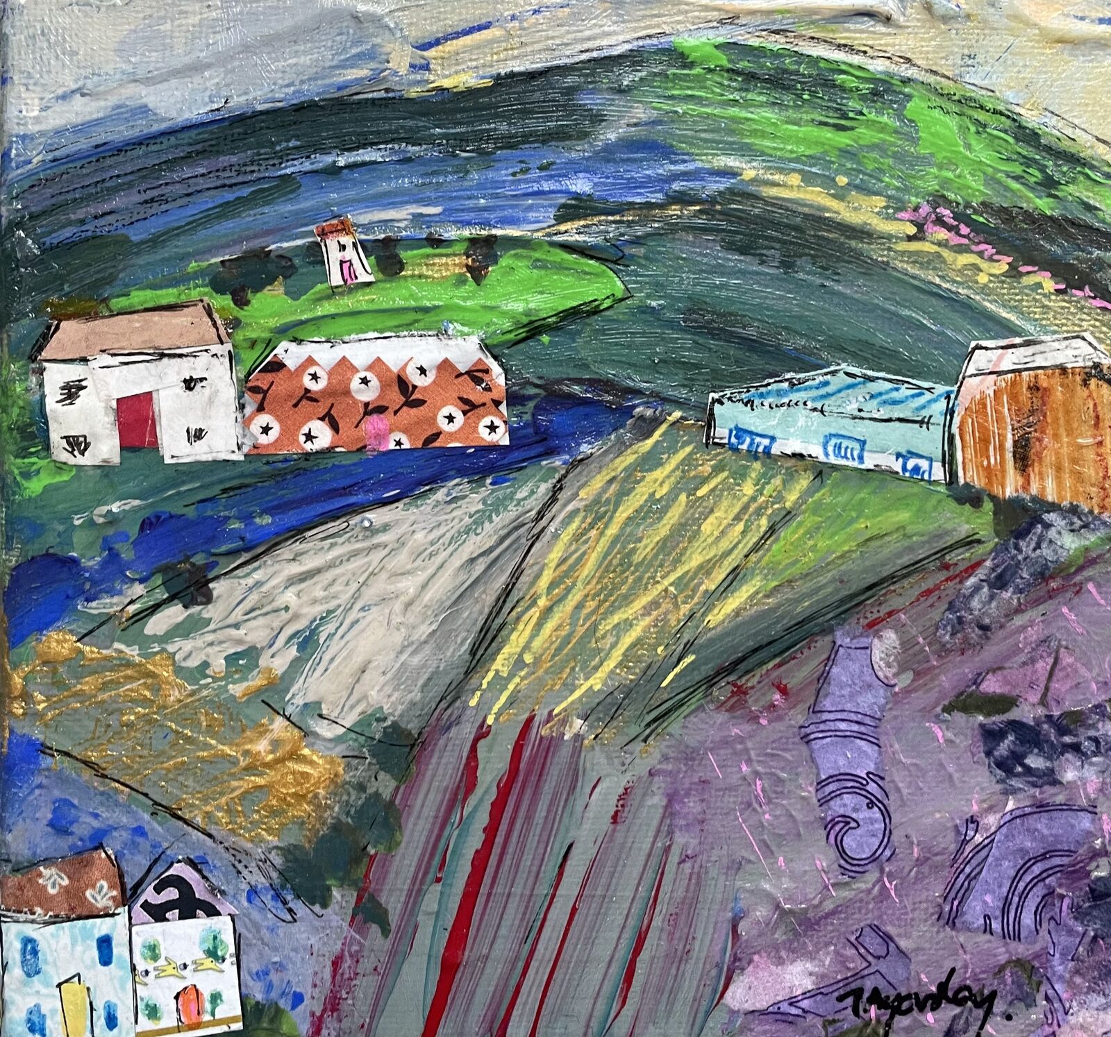 Purple field 