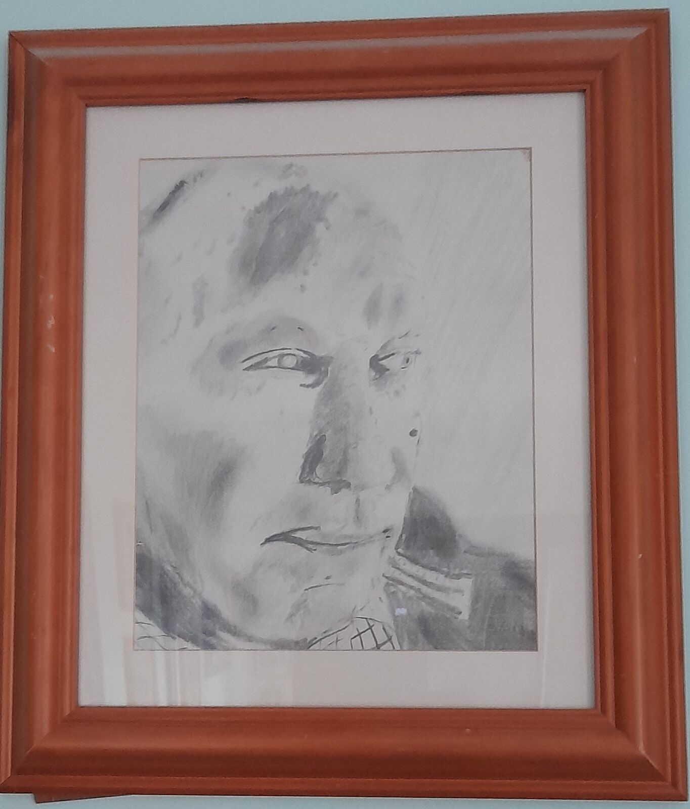 Self portrait of the artist Bill Pearson