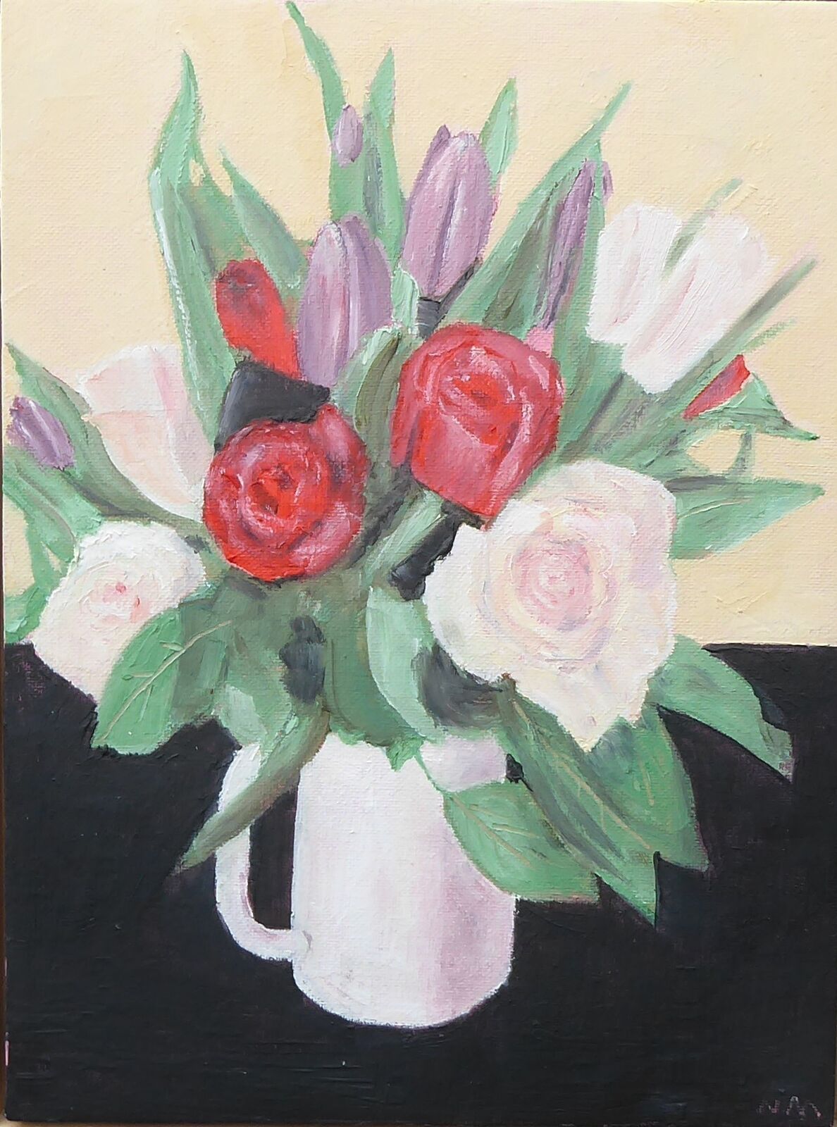 Roses and Tulips