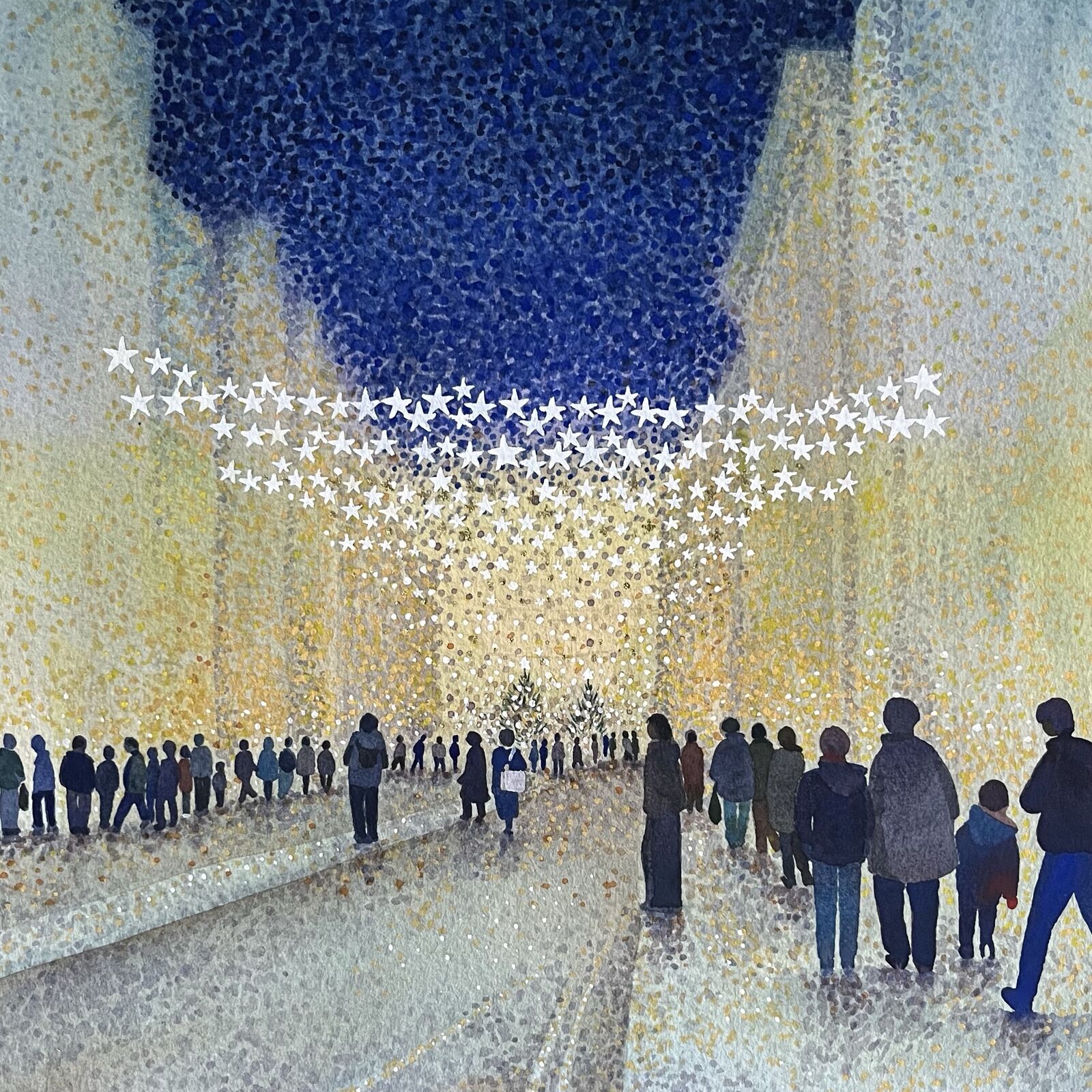 Festive Shoppers