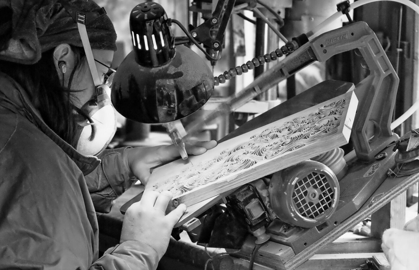 Fiona Kingdon - scrollworking