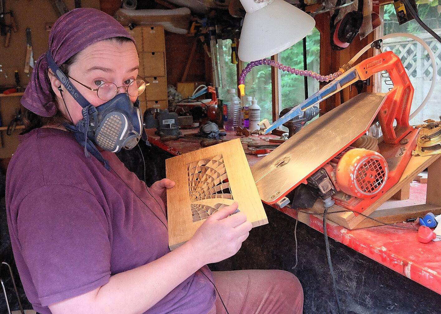 Fiona Kingdon at work