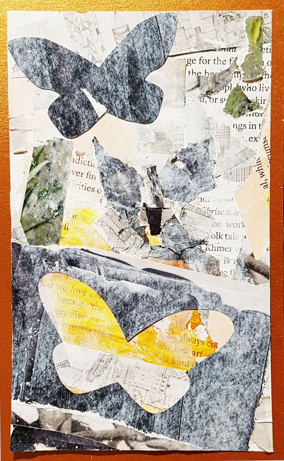 Collage butterflies