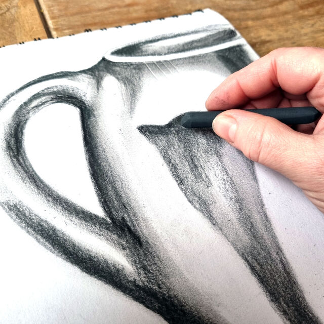 Charcoal sketch