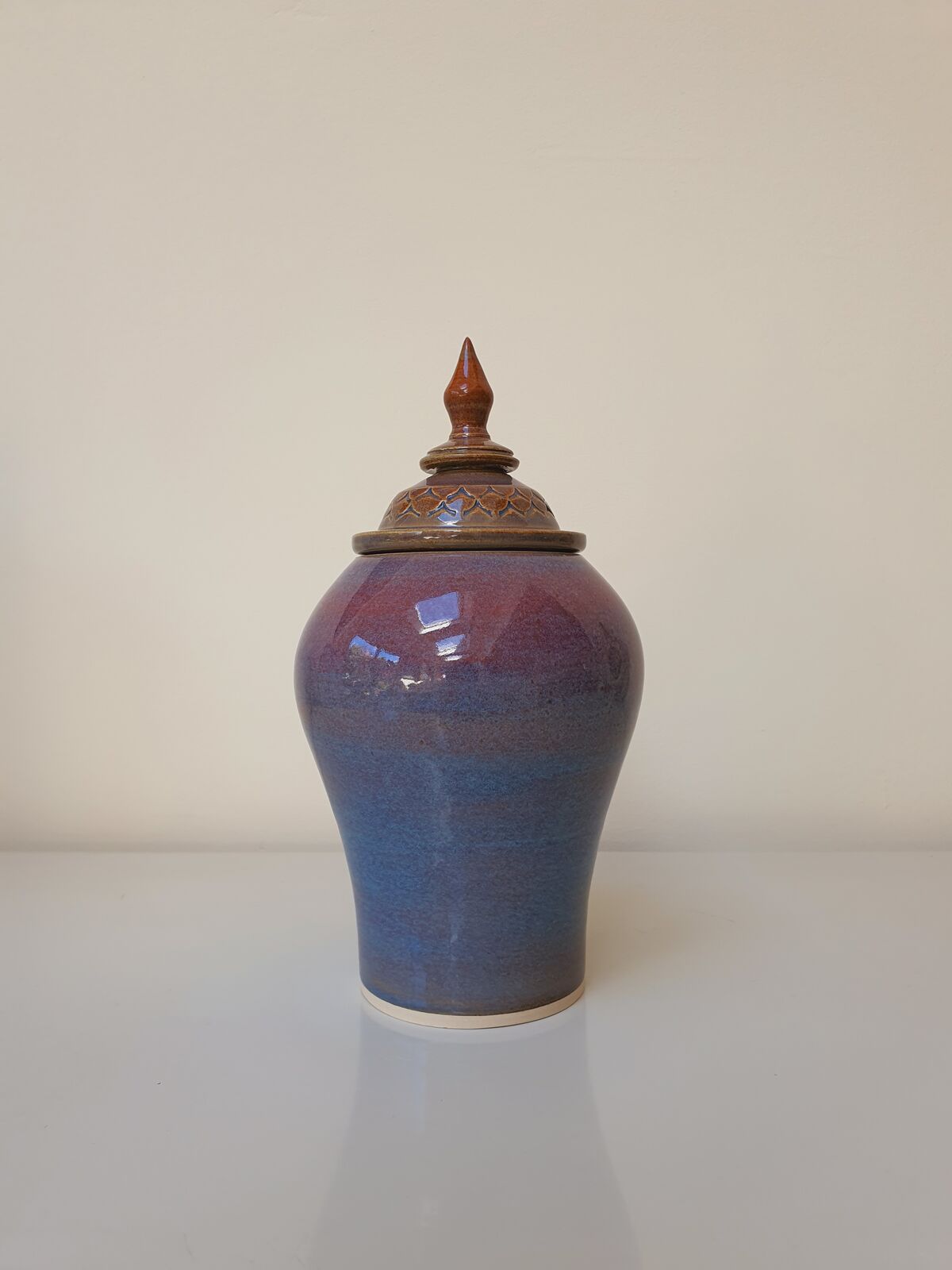 Lilac Float ornate jar ( SOLD)