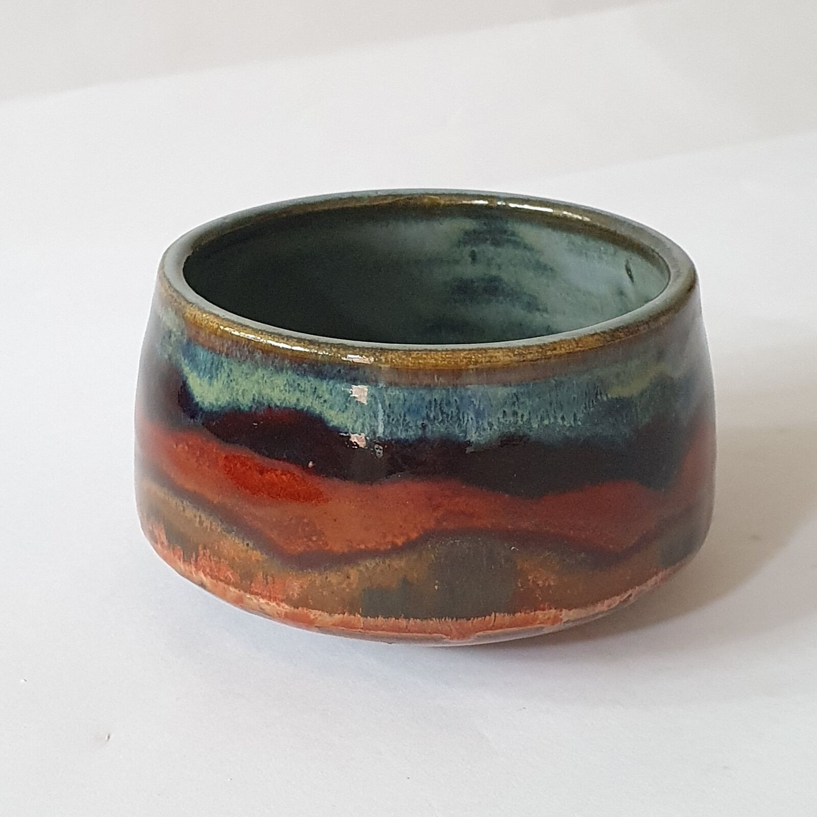 Ceramic landscape occasional bowl