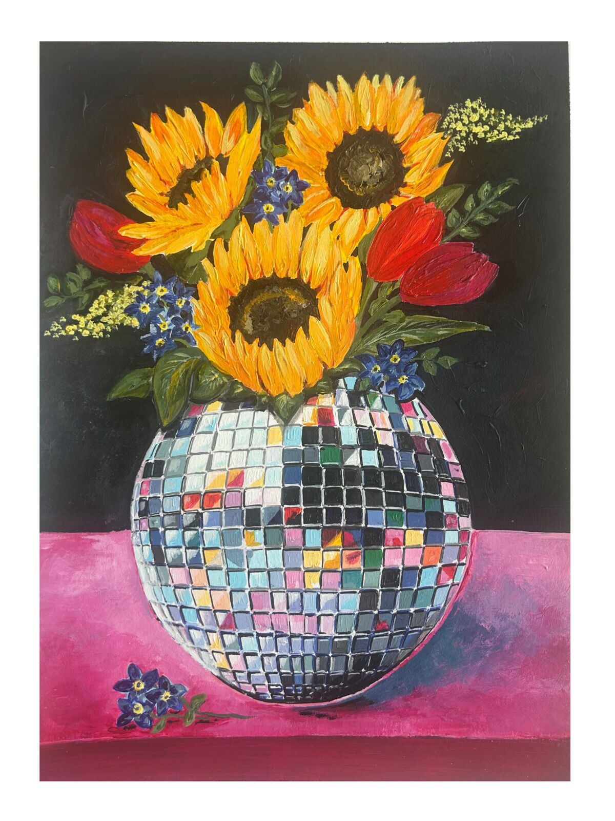 Sunflowers at the Disco