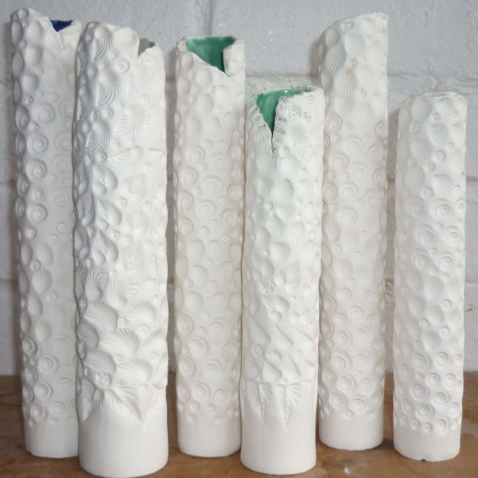 Porcelain Stoneware Interior Glazed Vessels