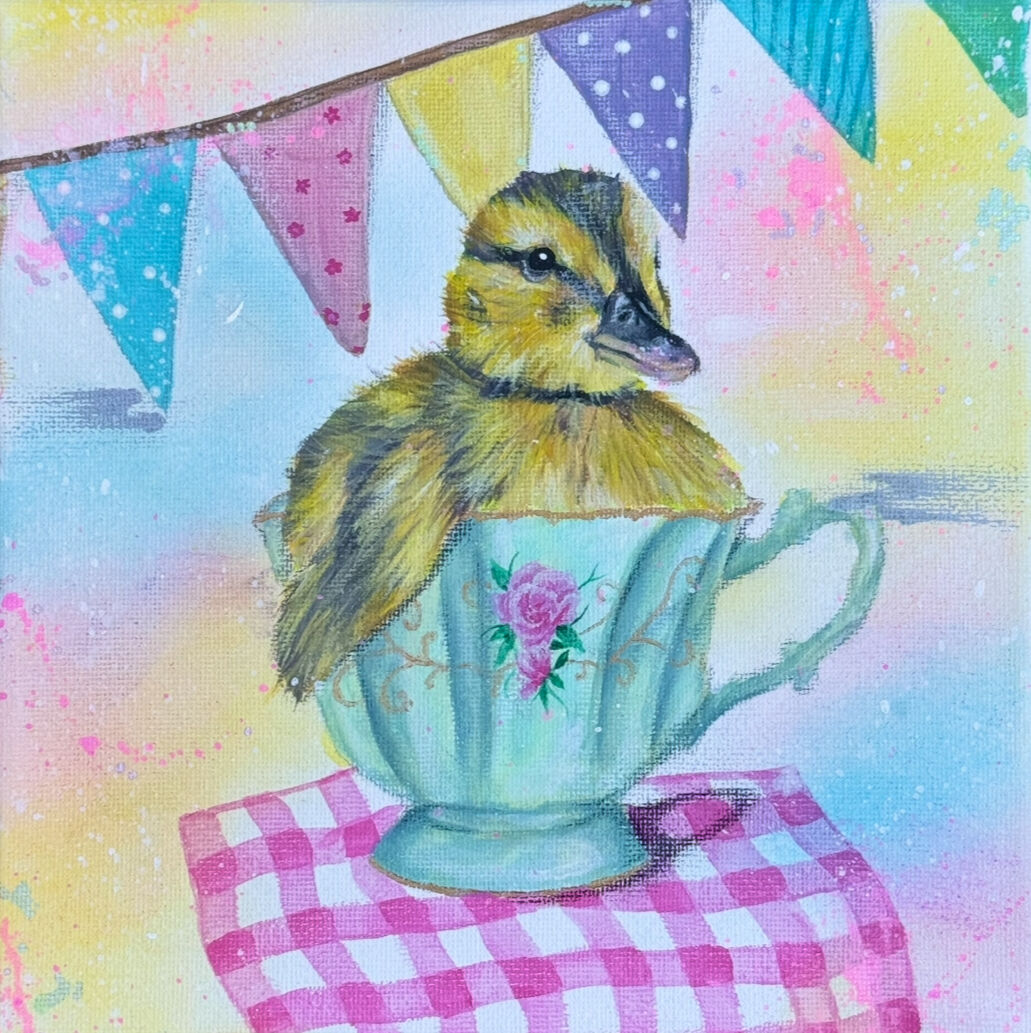 Springtime on canvas 
