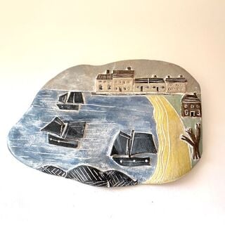 Printmaking artwork by Dawn Isaac