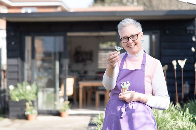 Louise’s Kettering pottery