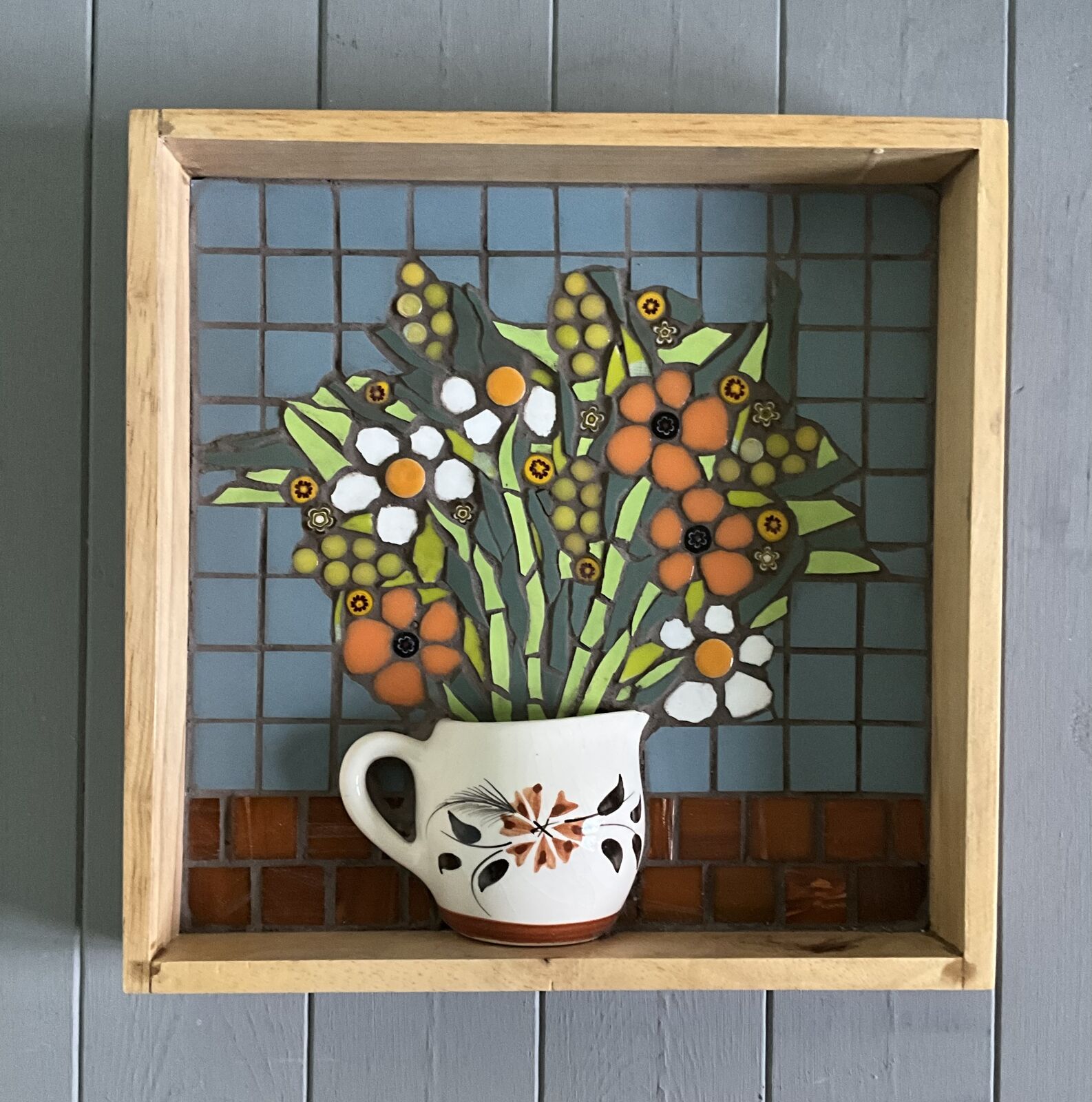 Jug and Garden Posy