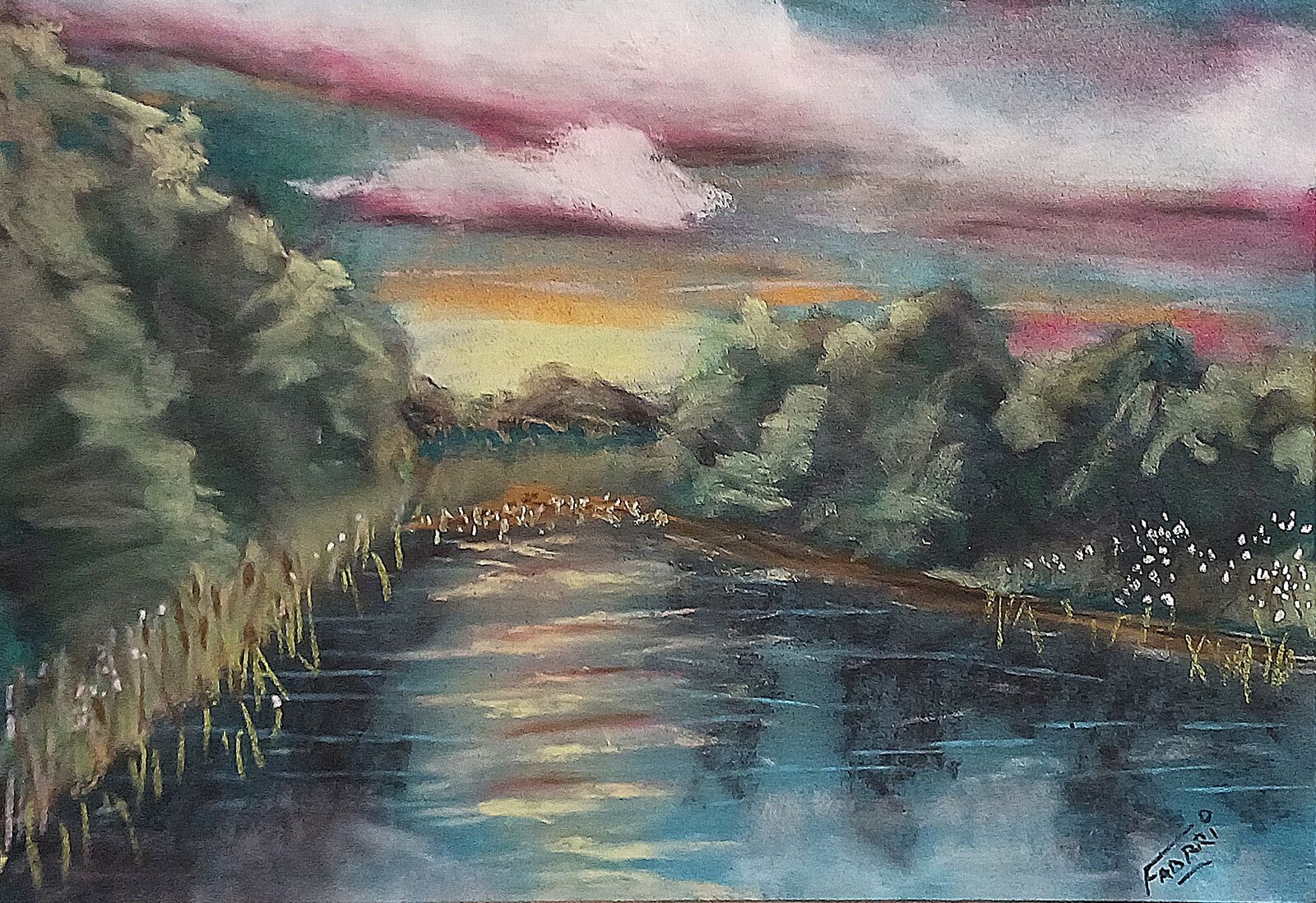 Lagoon Sunset