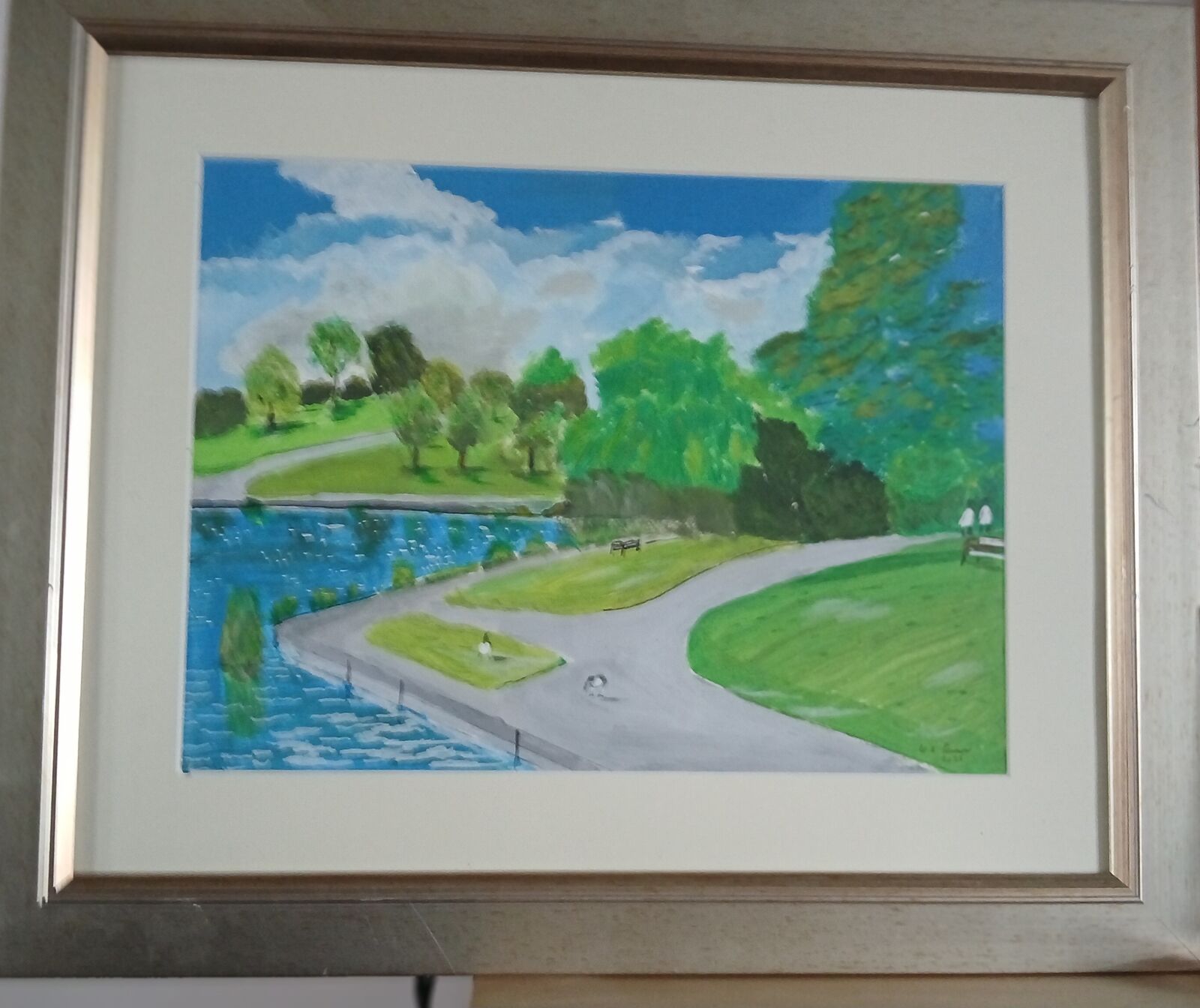 Lower Lake at Abington Park