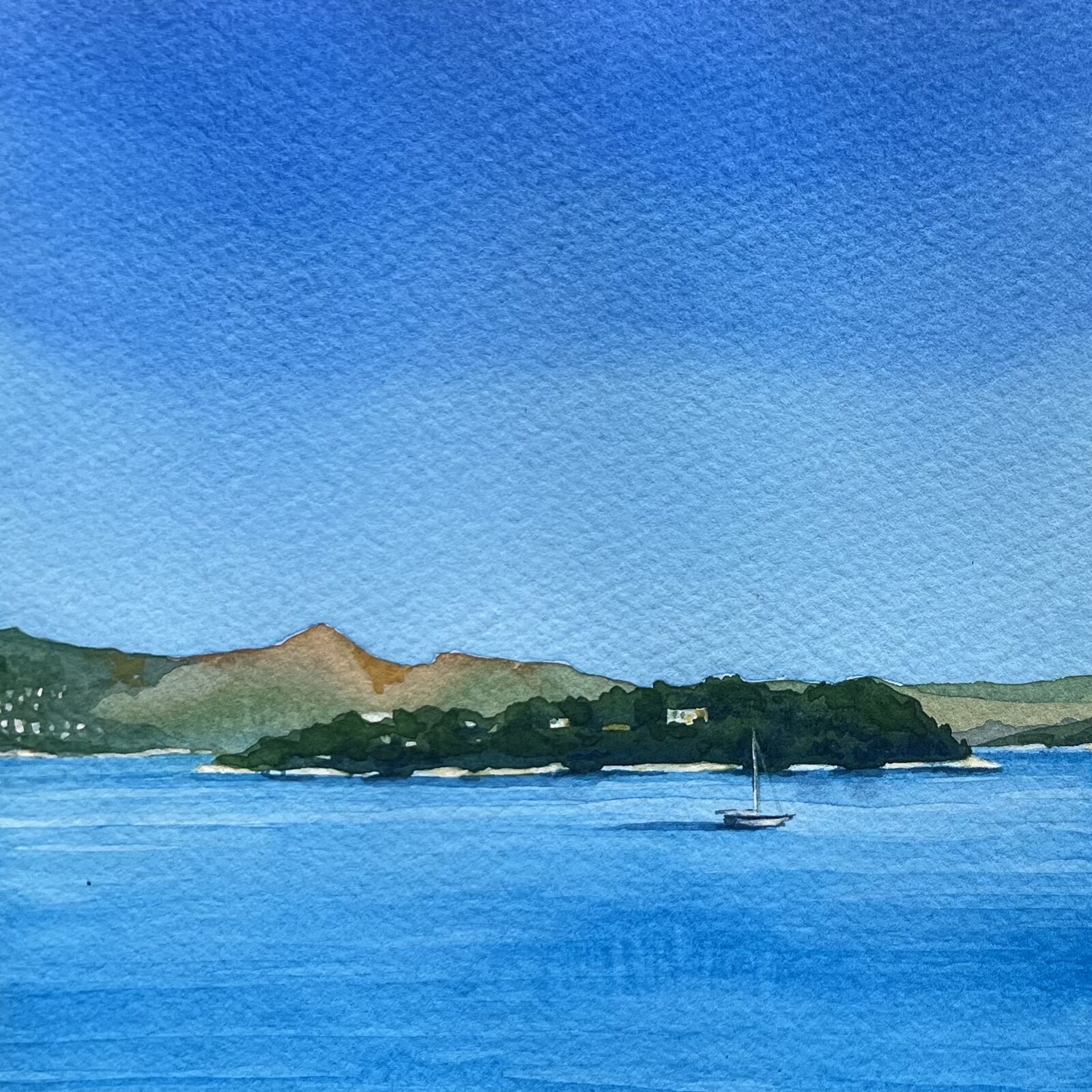 Gouvino Island, Corfu