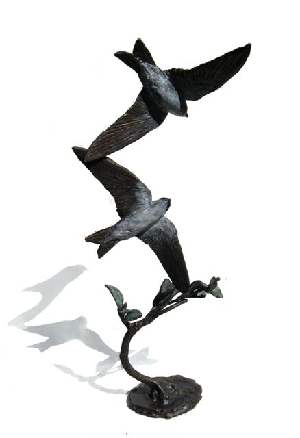 House Martins A Touch of Blue Willow