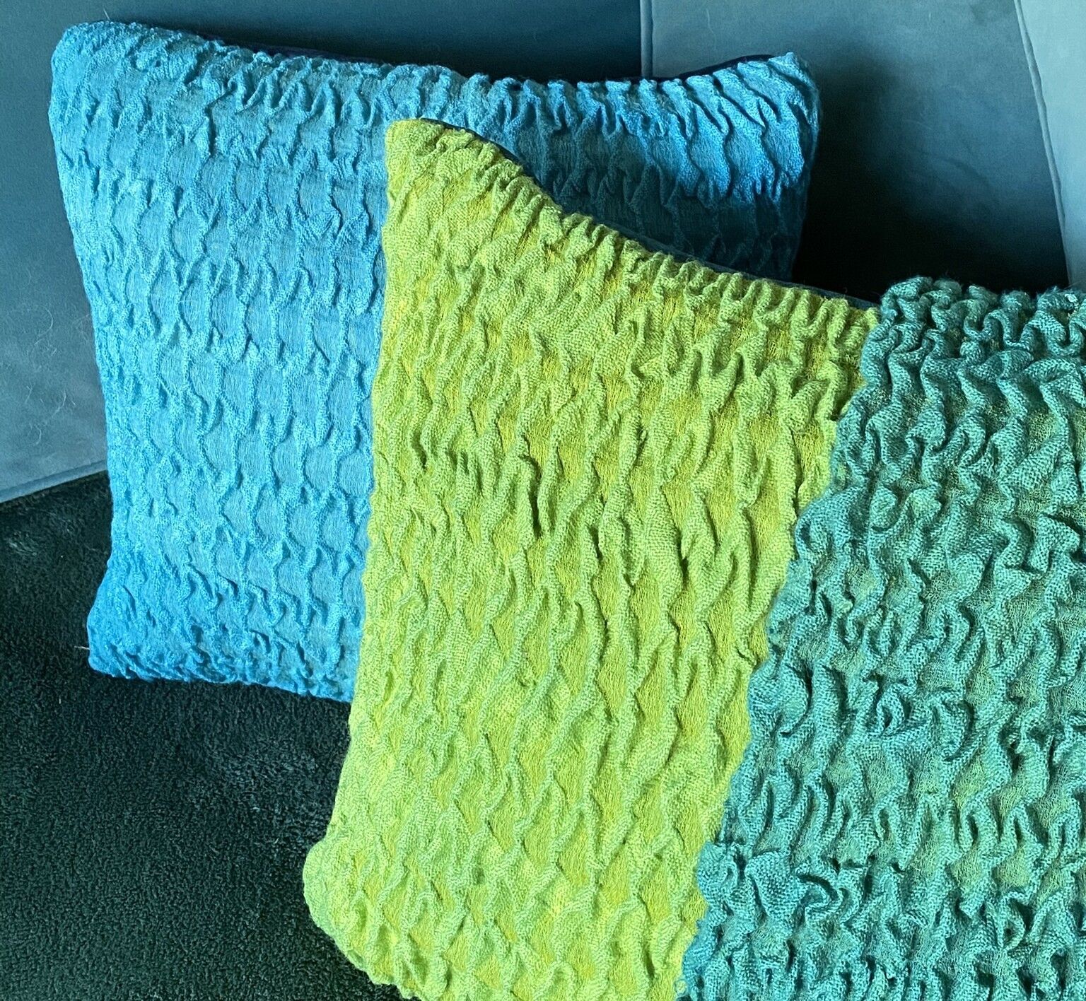 Tree bark cushions