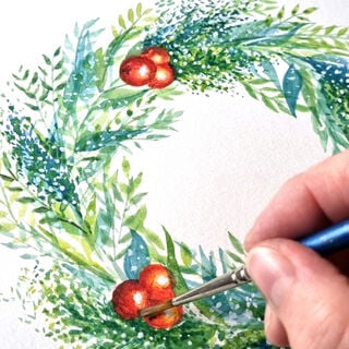 Winter Wreath Painting Fri 4 Dec 7-9