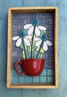 Pots of Flowers, Hearts, Mandelas