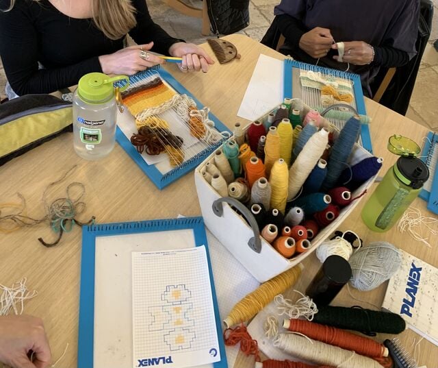 Weaving workshop