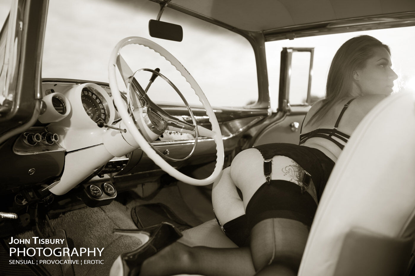 Girl and her Chevy
