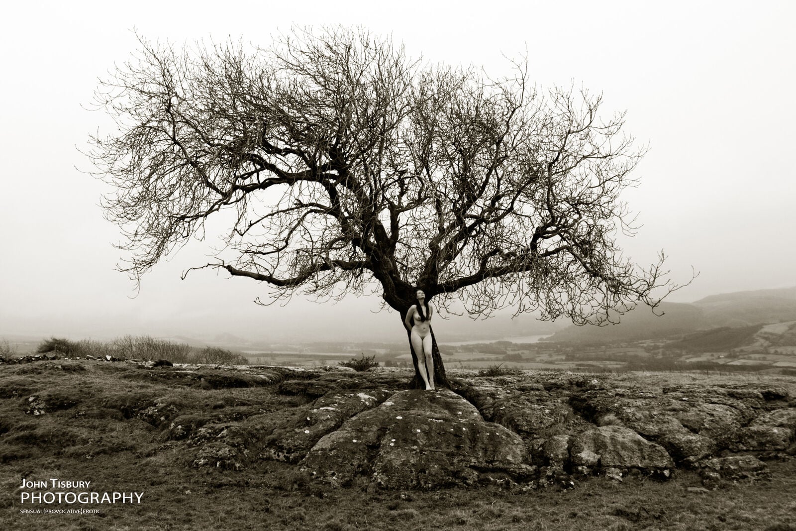 Nude and tree