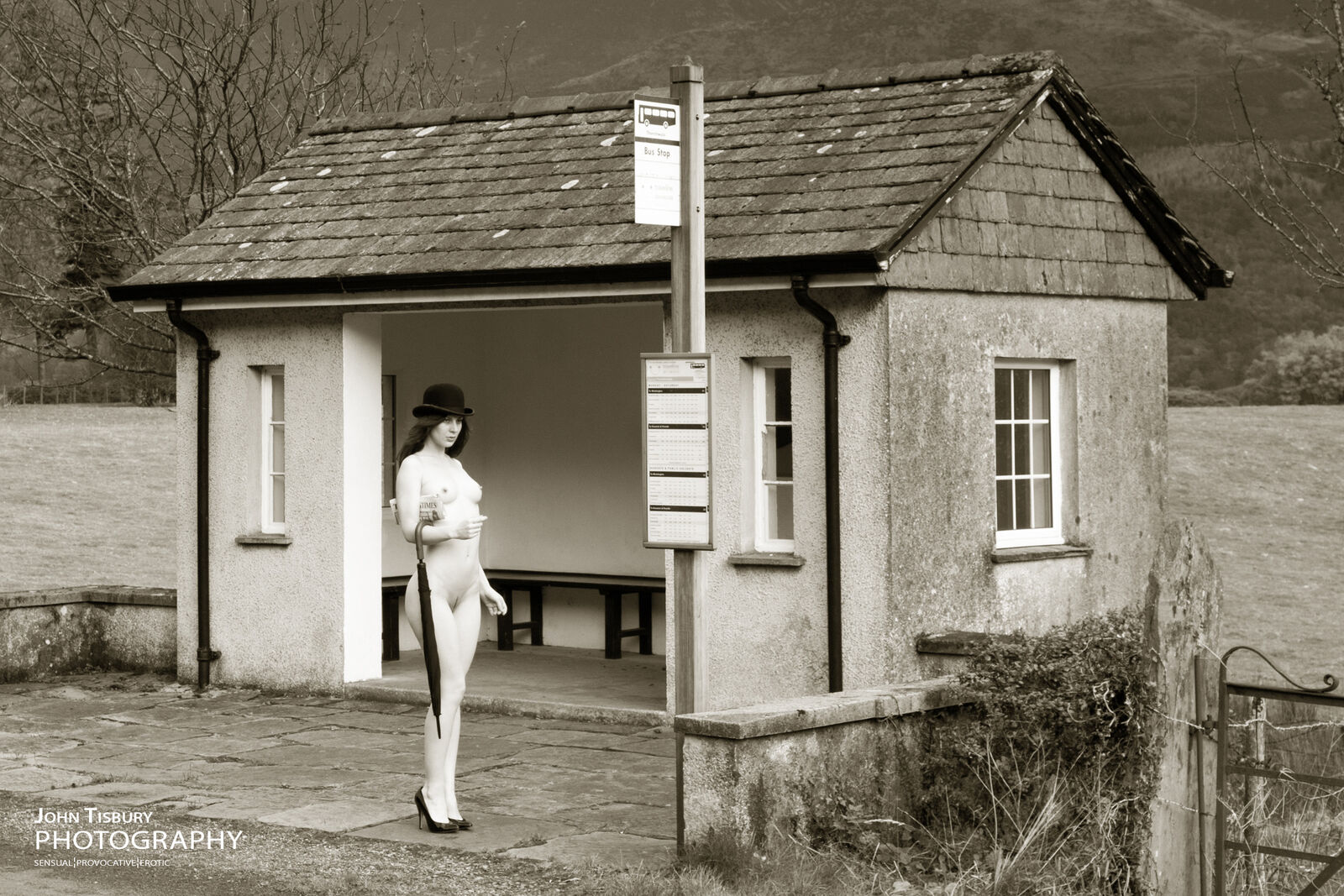 Waiting for the bus