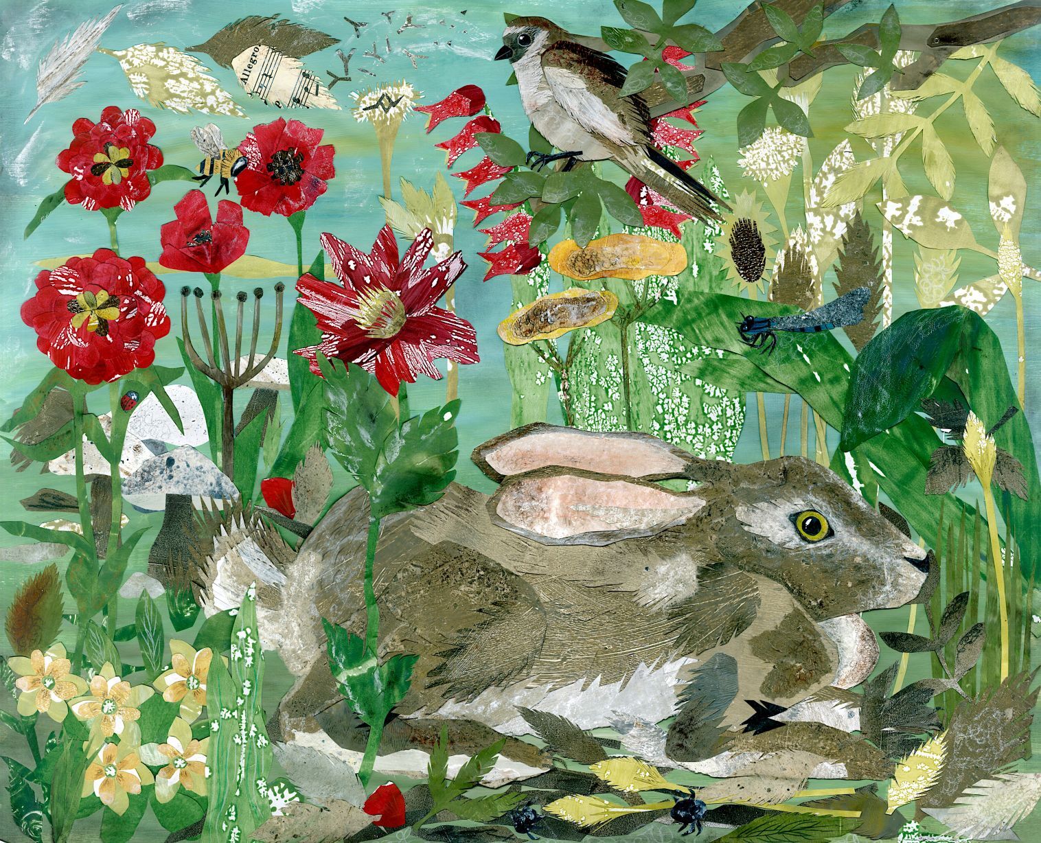 Hunkered Down Hare