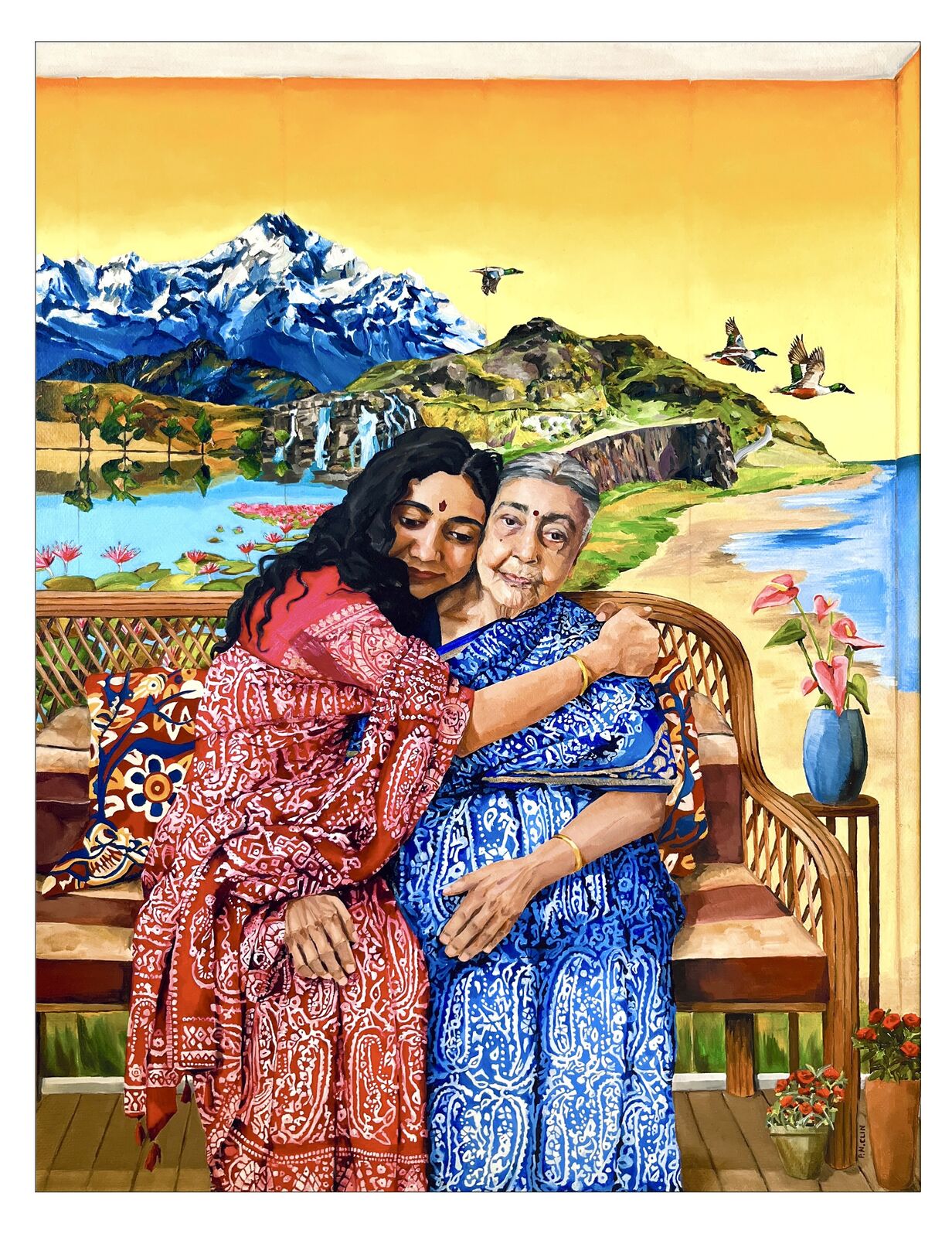 Gita and Her Granddaughter