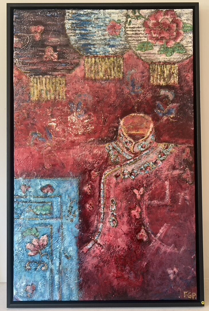 Crimson Chinese Robe