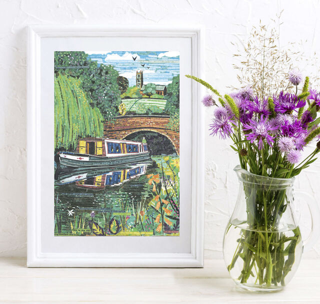 Canal Life - print