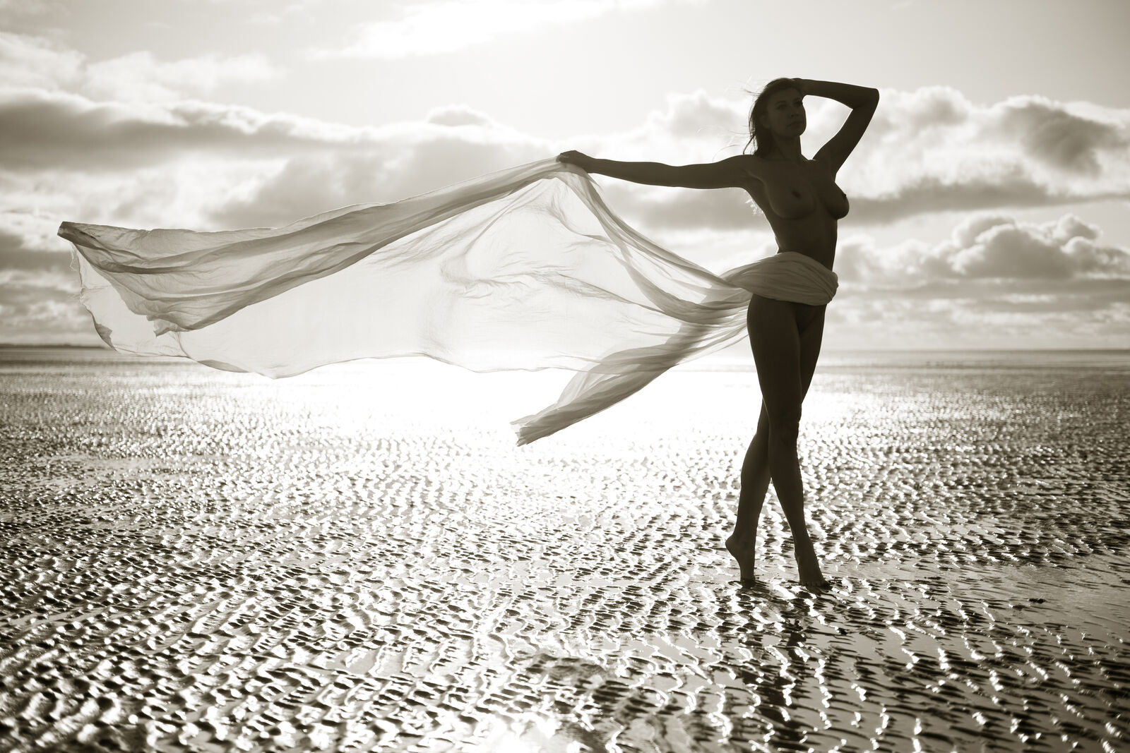 Into the breeze