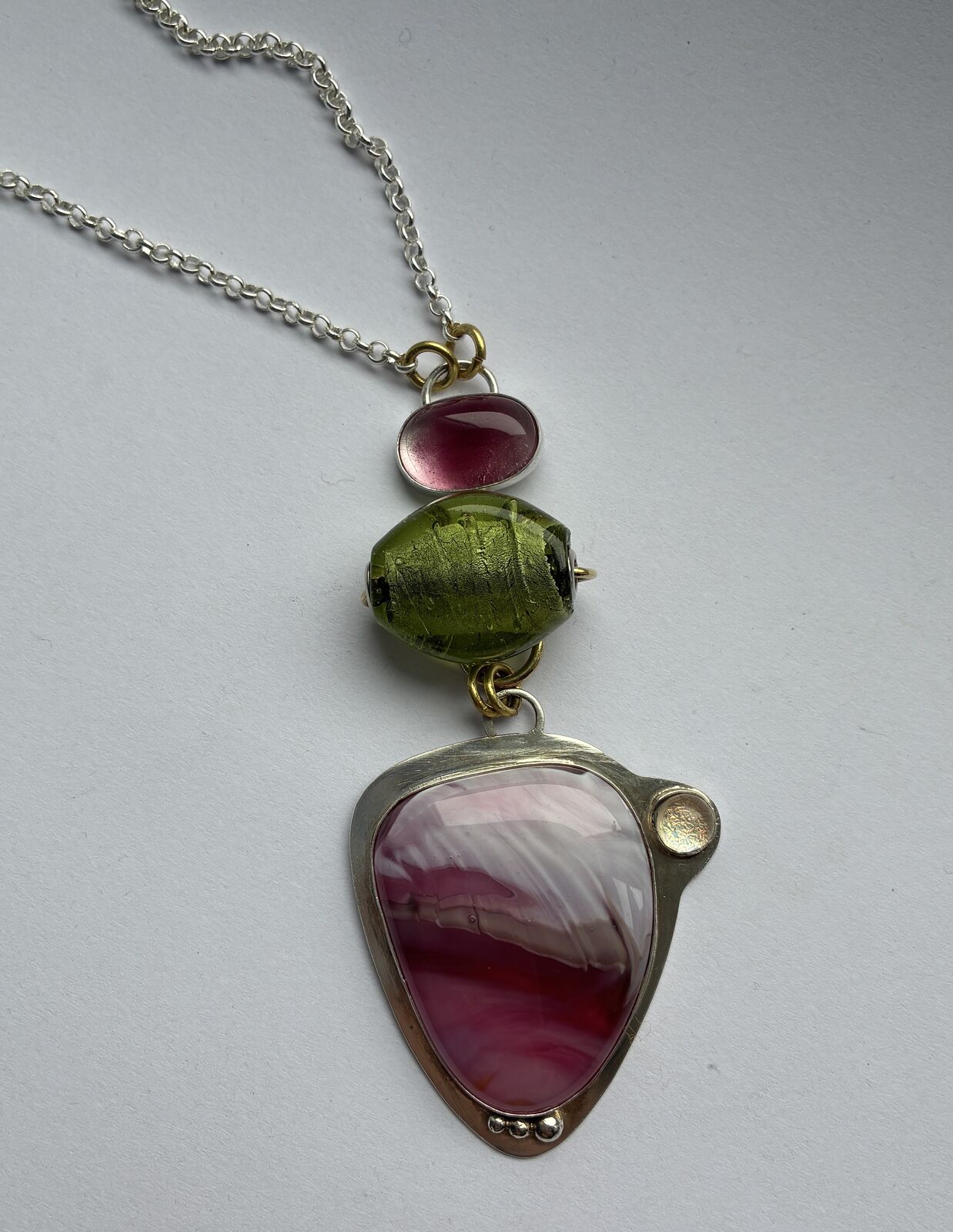 Hibiscus necklace