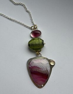 Glass artwork by Tracy Chamberlain