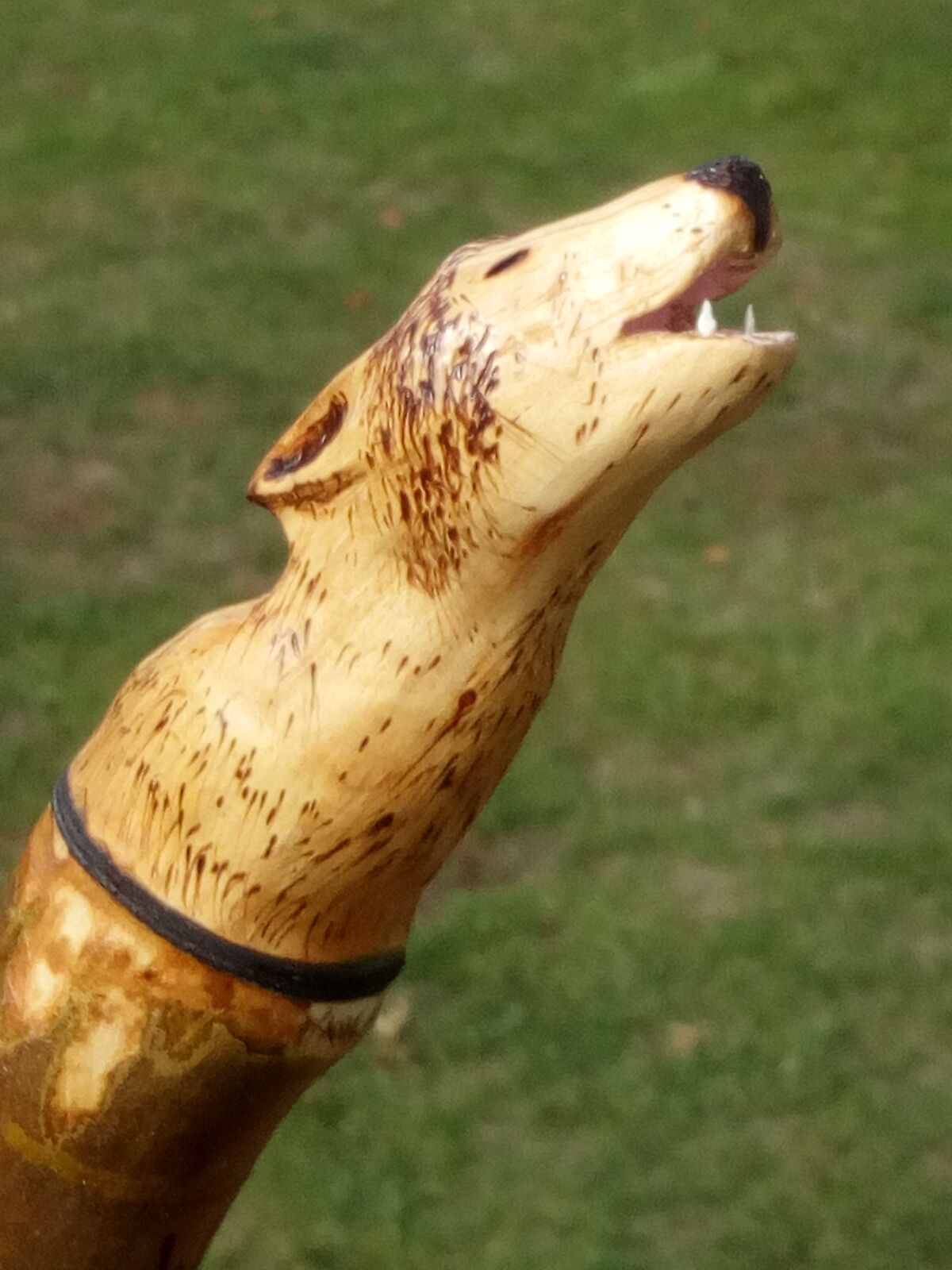 Wolf staff