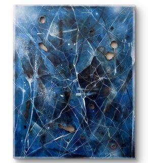 Echoes of Stone Sodalite 2 of 3 by Sonia Raymond