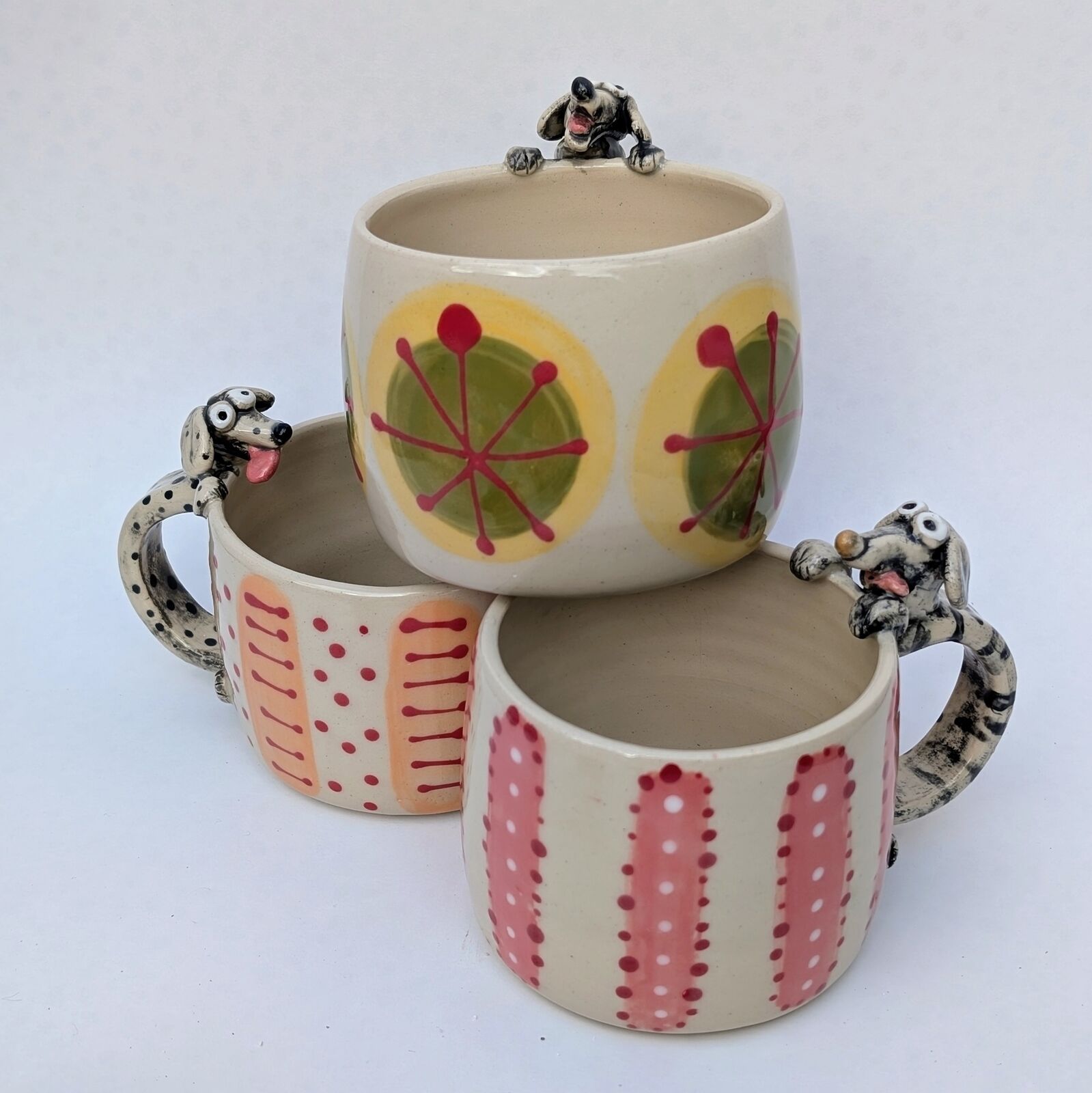 Adorable Daschund  mugs