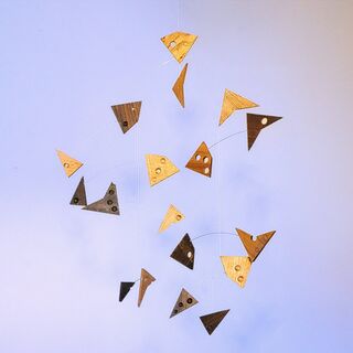 Kinetic mobile art