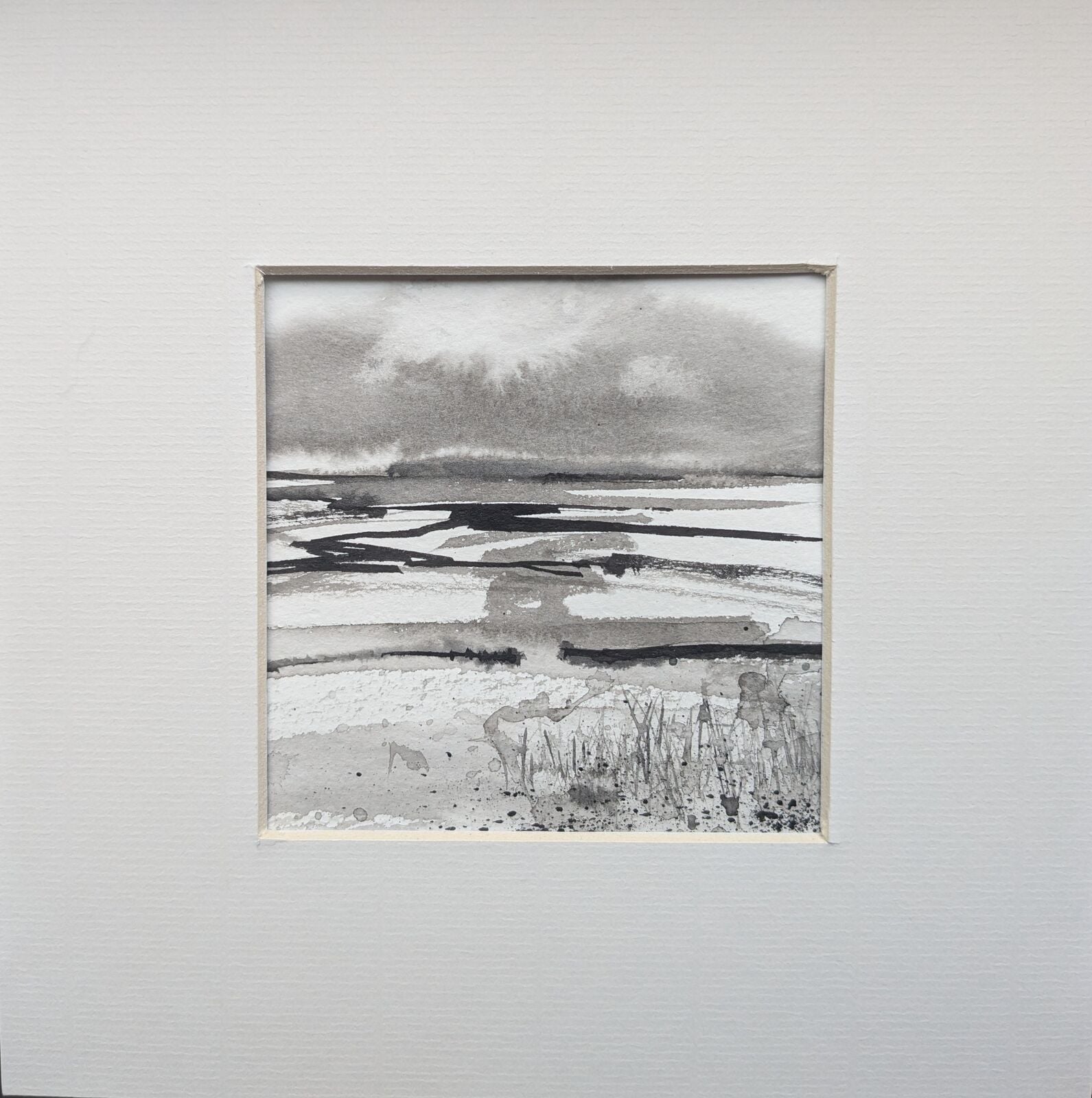Winter fields sketch