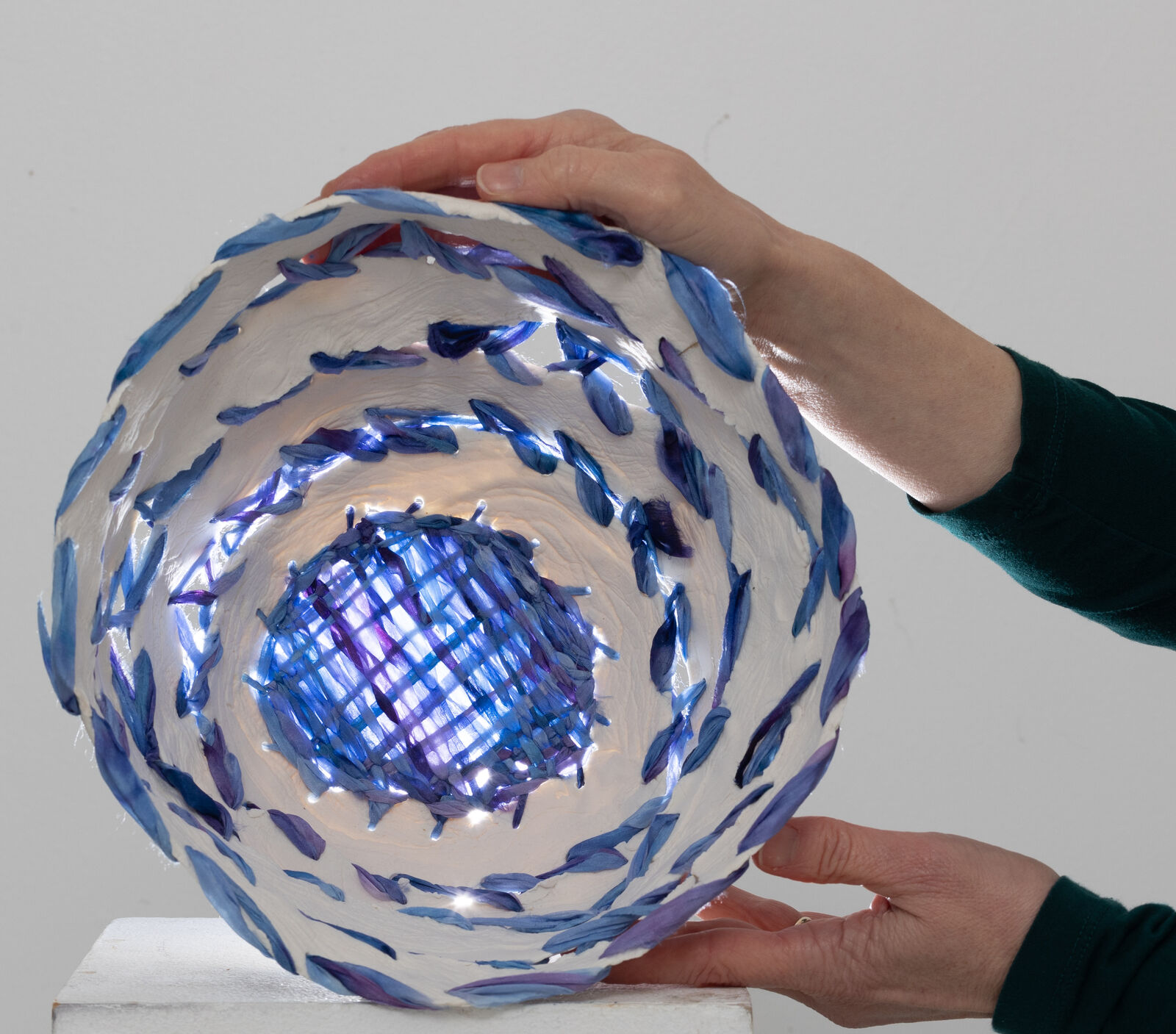 Porcelain and Silk Bowl