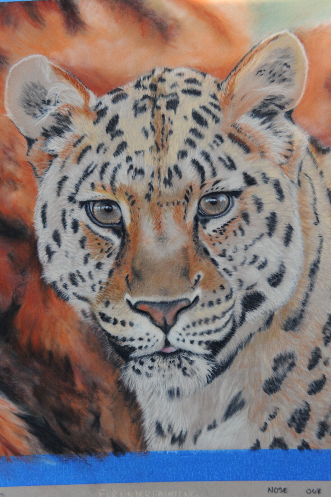 14 WIP: Chinese Leopard. Starting the detail layers