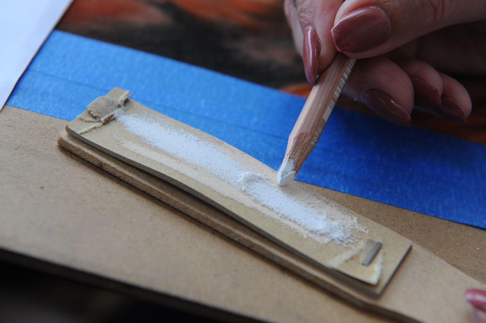 17 WIP Chinese Leopard Sharpening pencils
