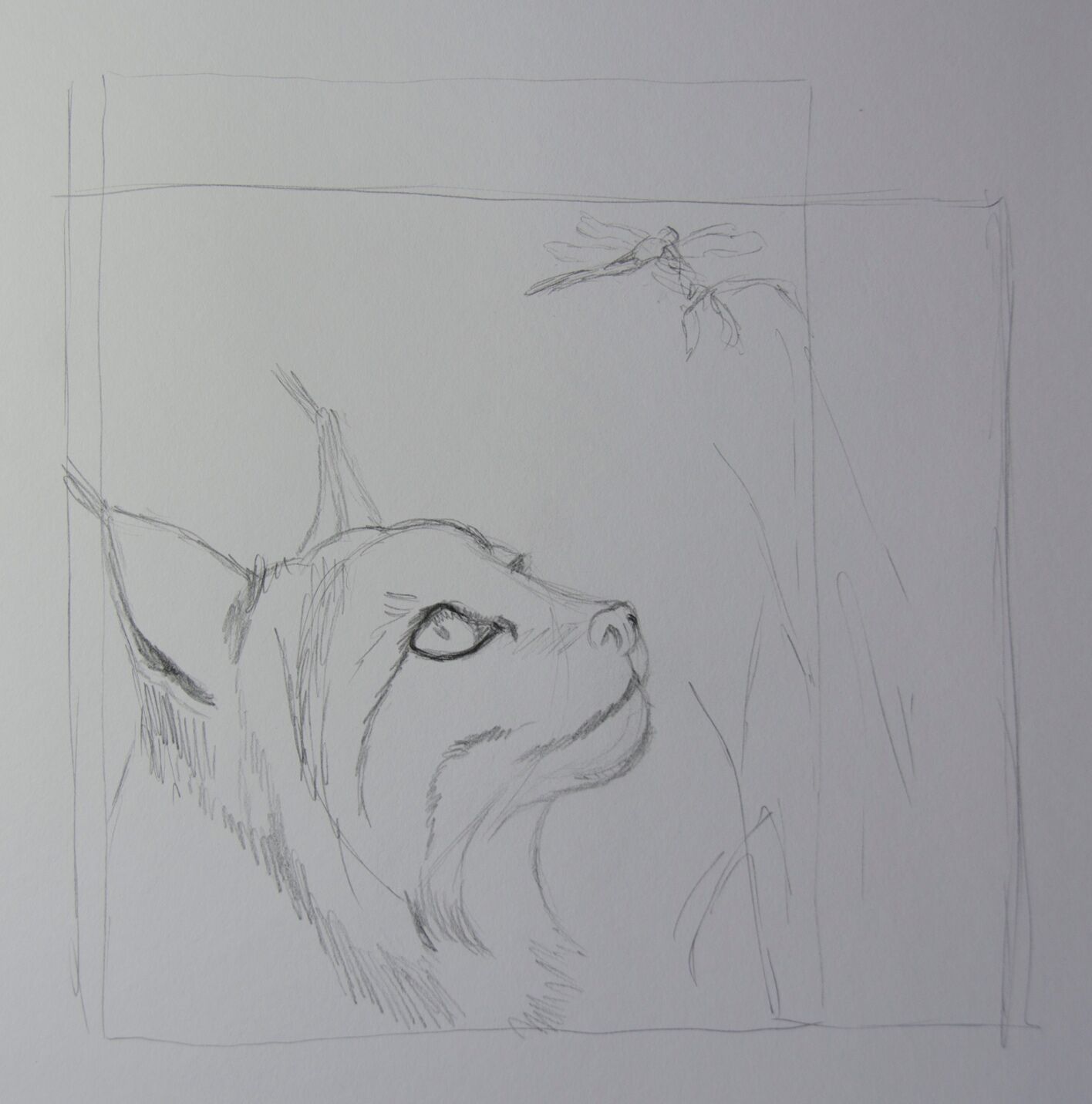 WIP: 1 Lynx & Hawker sketch