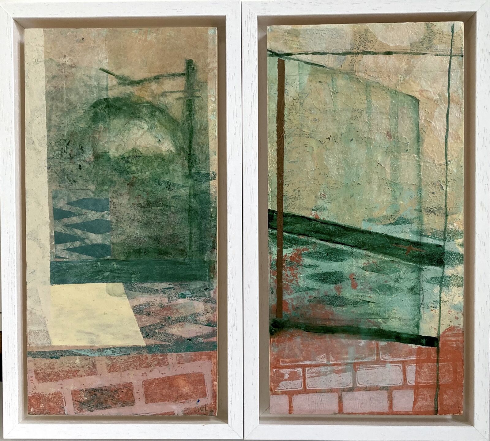 Reflections and Shadows (Diptych)